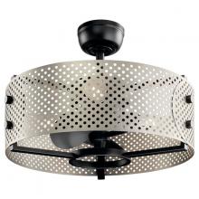 Kichler 300041SBK - 23" Fandelier