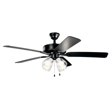 Kichler 330016SBKS - 52" Fan w/ Light Kit
