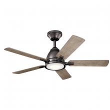 Kichler 330090AVI - 44" LED Fan in Anvil Iron