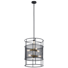 Kichler 43596BK - 6 - Light Foyer Pendant