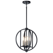 Kichler 43642BK - 4 - Light Mini Chandelier