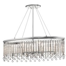 Kichler 43725CH - 6 - Light Linear Chandelier