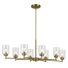 Kichler 44035NBR - 8 - Light Linear Chandelier