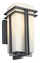 Kichler 49201BK - 1 Light Outdoor Wall Light