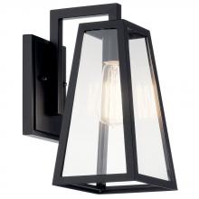 Kichler 49330BK - 1 - Light SM Outdoor Wall Light