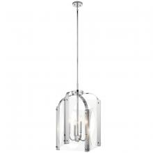 Kichler 52024CH - 4 - Light Foyer Pendant