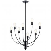 Kichler 52255BK - 8 - Light Chandelier