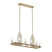 Kichler 52413BNB - 10 - Light Linear Chandelier