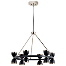 Kichler 52418BKLED - 12 - Light Chandelier