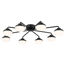 Kichler 52608BK - 8 - Light LED Flush Mount