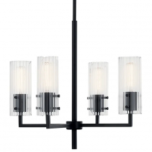 Kichler 52678BK - 4 - Light Chandelier in Black