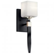Kichler 55000BK - 1 - Light Wall Sconce