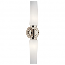 Kichler 55074PN - 2 - Light Wall Sconce