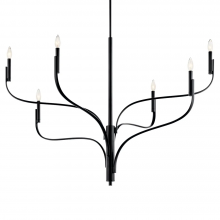 Kichler 52674BK - 6 - Light Chandelier in Black