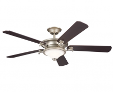 Kichler 300370NI - 60" Rise LED Ceiling Fan Brushed Nickel