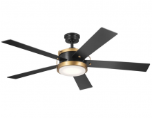 Kichler 330045SBK - 56" LED Ceiling Fan