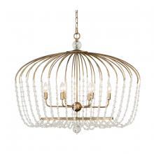 Varaluz 343N06HG - 6 - Light Oval Chandelier