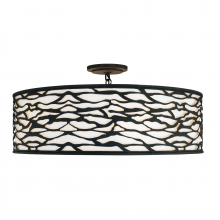 Varaluz 348S06CB - 6 - Light Semi-Flush Mount/Pendant