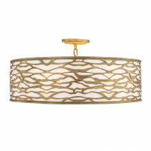 Varaluz 348S06HG - 6 - Light Semi-Flush Mount/Pendant