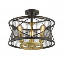 Varaluz 612600 - 3-Lt Ceiling Light