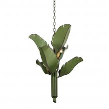 Varaluz 901C06 - 6 - Light Chandelier - Natural Green