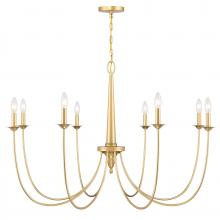 Savoy House 1-1202-8-186 - 8 - Light Chandelier in French Gold