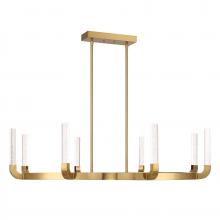 Savoy House 1-2507-8-322 - 8 - Light LED Chandelier in Warm Brass