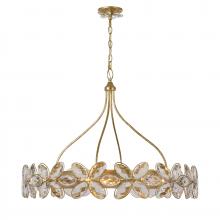 Savoy House 1-4528-14-221 - 14 - Light Chandelier in Gold Shimmer by Breegan Jane