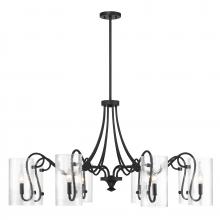 Savoy House 1-4570-8-89 - 8 - Light Chandelier in Matte Black