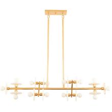 Savoy House 1-1591-14-38 - 14 - Light Linear Chandelier in Gold