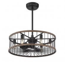 Savoy House 26-9472-FD-133 - 6 - Light 26" Indoor/Outdoor Fan D'lier