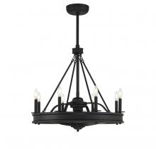 Savoy House 39-FD-124-89 - 8 - Light Fan D'Lier in Matte Black