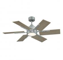 Savoy House 44-770-6WO-168 - 44" LED Ceiling Fan in Galvanized