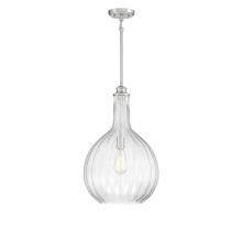 Savoy House 7-2255-1-SN - 1 - Light Pendant in Satin Nickel