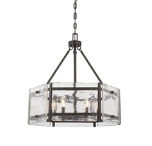 Savoy House 7-3040-6-13 - 6 - Light Pendant in English Bronze