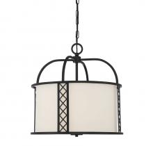 Savoy House 7-8202-3-89 - 3 - Light Pendant in Matte Black