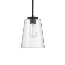 Savoy House 7-1027-1-89 - 1-Light Pendant in Matte Black