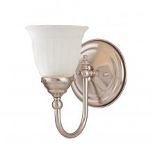 Savoy House 8-1062-1-SN - 1 - Light Vanity Sconce (WITHOUT GLASS SHADE)