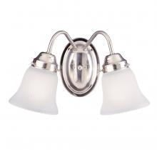 Savoy House 8-3280-2-SN - 2-Light Vanity (Glass Sold Separately)