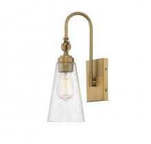 Savoy House 9-108-1-322 - 1 - Light Adjustable Wall Sconce in Warm Brass