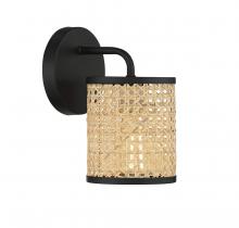 Savoy House 9-1648-1-89 - Jaylar 1-Light Wall Sconce in Matte Black