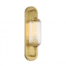 Savoy House 9-3024-1-322 - 1 - Light Wall Sconce in Warm Brass