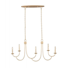 Kalco 511760MG - 5 - Light Linear Chandelier