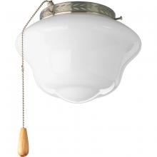 Progress Lighting P2644-09WB - AirPro Collection One-Light Ceiling Fan Light