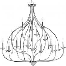 Progress Lighting P400110-015 - Tinsley Fifteen-Light Chandelier