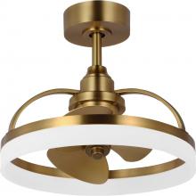 Progress Lighting P250115-109-30 - 20" 360-degree Oscillating LED Ceiling Fan