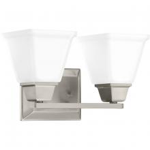 Progress Lighting P300159-009 - 2 - Light Vanity Wall Sconce