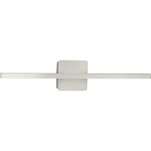Progress Lighting P300449-009-CS - Phase 5 Collection 24 in. Brushed Nickel Slim Modern 3CCT Integrated LED Linear Vanity Light