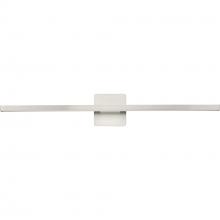 Progress Lighting P300450-009-CS - Phase 5 Collection 32 in. Brushed Nickel Slim Modern 3CCT Integrated LED Linear Vanity Light