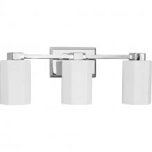 Progress Lighting P300478-015 - Estrada Collection Three-Light Polished Chrome Contemporary Bath & Vanity Light